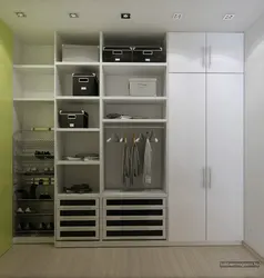 Wardrobe in a studio apartment photo ideas