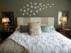 How to decorate a bedroom with your own hands photo