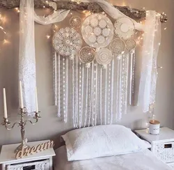 How to decorate a bedroom with your own hands photo