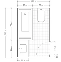 Photo of bathroom in small apartments