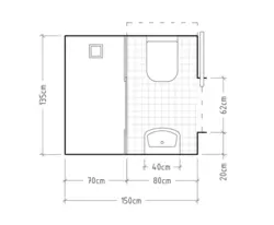 Photo of bathroom in small apartments