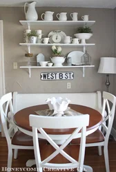 Shelves Above The Kitchen Table Photo Dining