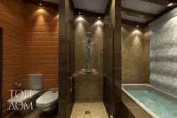 Монша интерьеріндегі ванна