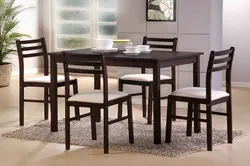 Kitchen table design in furniture