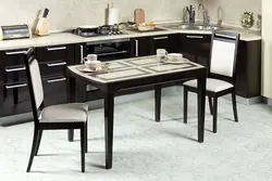 Kitchen table design in furniture