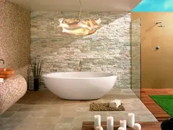 Bathroom design with artificial stone
