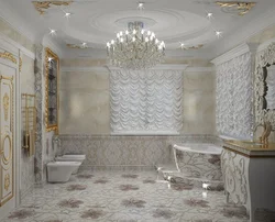 Дызайн ваннага пакоя барока
