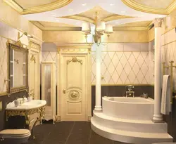 Baroque bathroom design