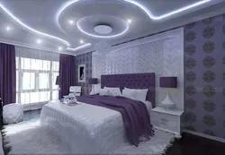 Гипсокартон фигура фото спальни