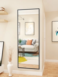 How to hang a mirror in the hallway photo