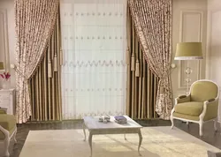 Photo of curtains for the bedroom in a modern style, new items