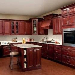 Kitchen Design Mahogany