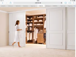 Wardrobe doors design photo