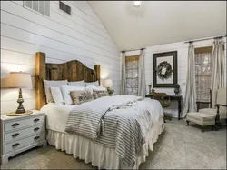 Country bedroom design