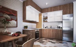 Фото кухни натуральные фасады