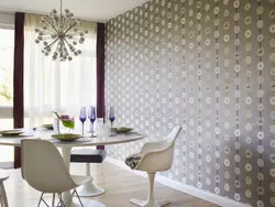 Modern wallpaper for the kitchen 2023 photos in the interior