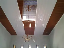 Photo Of Plastic Ceiling Design In The Kitchen