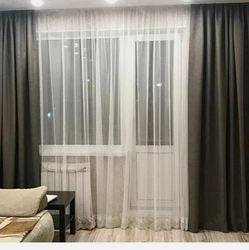 Yashash xonasi fotosuratidagi kvartirada tul