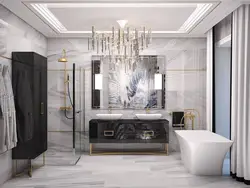 Art deco bath design