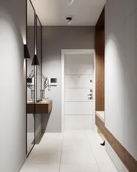 Modern Interior Corridor Of A Small Apartment