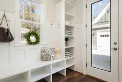 Small hallway with window photo