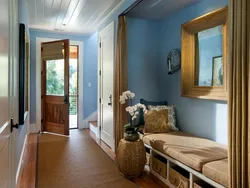 Small hallway with window photo