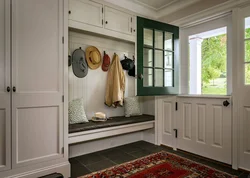 Small hallway with window photo