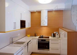 Kitchen Interior With Hood In The Closet