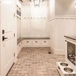 Kitchen and hallway floor design