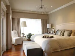 Beige bedroom which curtains are suitable photo