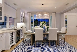 Wallpaper for kitchen ceiling photo design