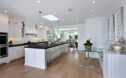 Wallpaper for kitchen ceiling photo design