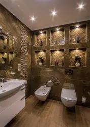 Ceilings in bath toilet design