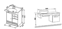 Bath sinks dimensions photo