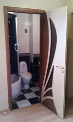 Недорогие двери для ванной и туалета фото