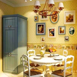 Decorative wall in the kitchen photo ideas