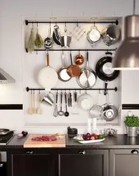 Kitchen design with accessories