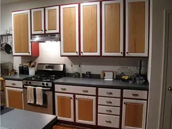 How to remodel kitchen facades with photos