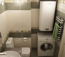 Dush va dush bilan birlashtirilgan 5 kvadrat metrlik hammomning dizayni