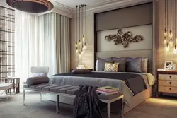 Beautiful bedroom interiors in a modern
