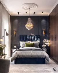 Beautiful bedroom interiors in a modern