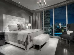 Beautiful bedroom interiors in a modern