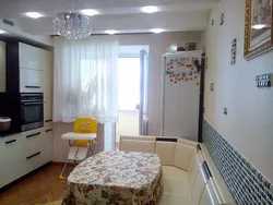 How to put a sofa in the kitchen photo