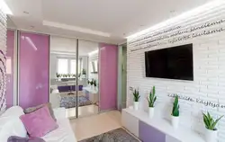 Wall design for small apartments