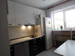 Real Kitchen Interior In A Panel House