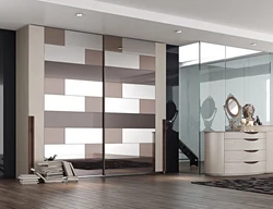 Beautiful Sliding Wardrobes In The Hallway In A Modern Style Photo