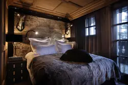 Chalet style bedroom photo