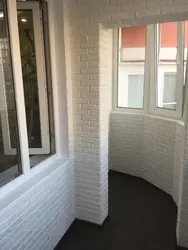 Отделка Лоджии Камнем Фото
