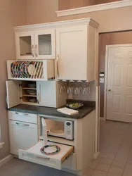 Kitchen and hallway design in a small apartment photo