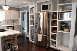 How to arrange refrigerators in the kitchen photo